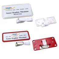 Porte-badges avec clip
